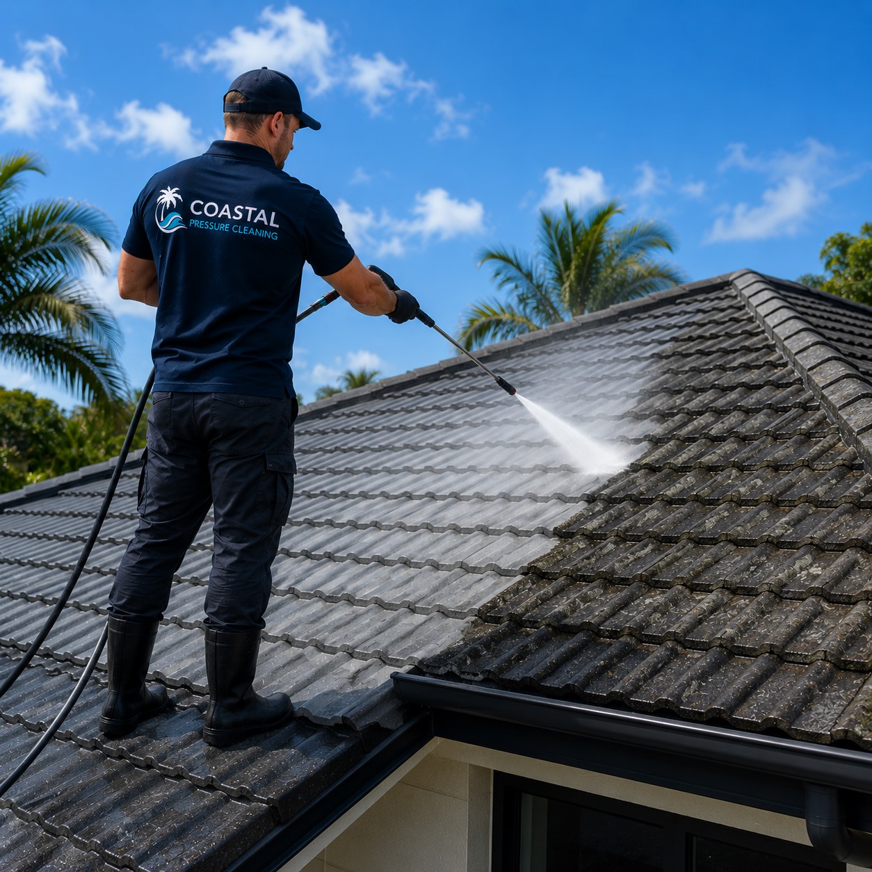 Local Pressure Cleaning Hervey Bay team delivering professional results
